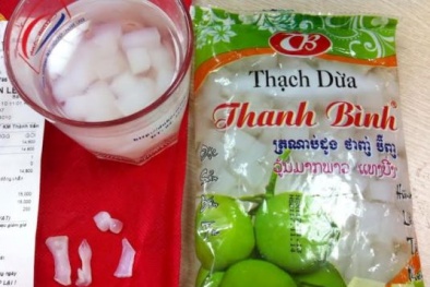 Nhà sản xuất thạch dừa 'dai như ni lông' bán tại Ocean Mart nói gì?